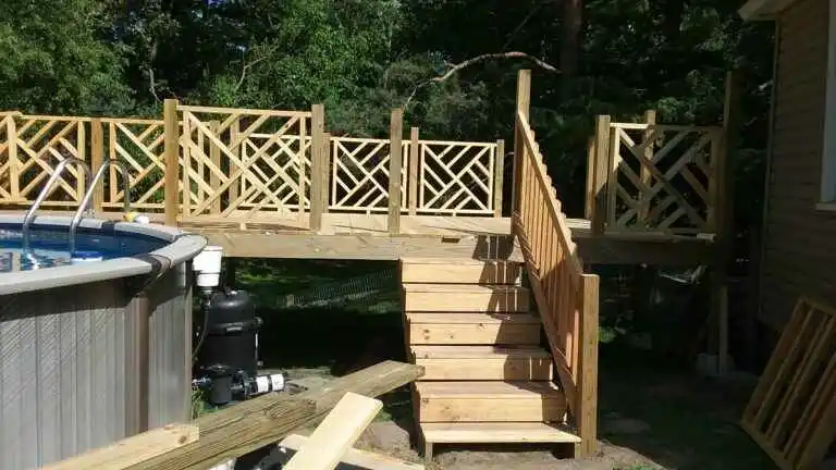 Deck framing and installation by KNU Services